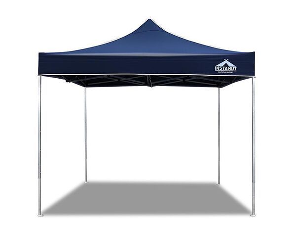 Aluminium Navy Pop Up Gazebo 3m x 3m